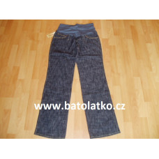 Těhotenské jeans příjemný slabý materiál  č. 201 WINDSTAR
